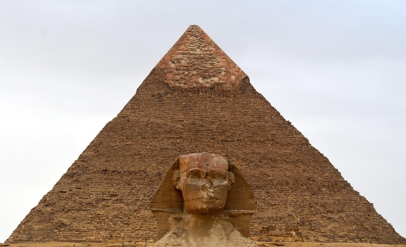 Pyramids of Giza, Egypt